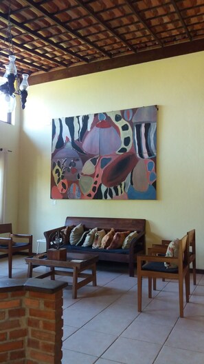 Sitzecke in der Lobby