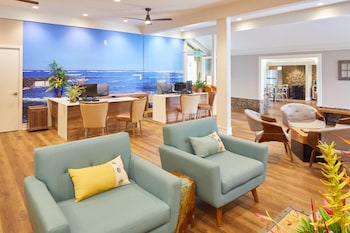 Hotel entrance and lobby at THE ISO HOTEL, Trademark Collection by Wyndham
