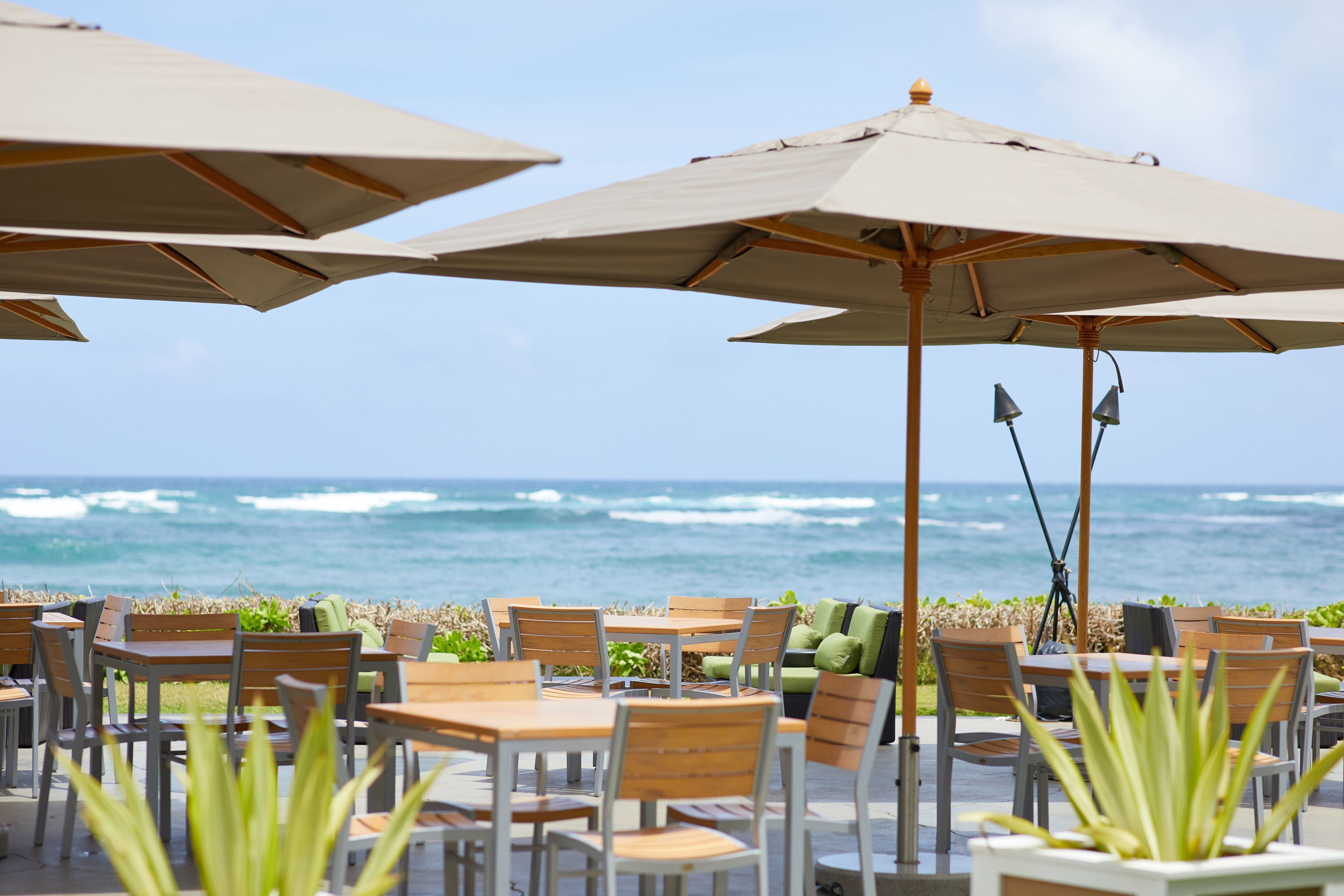 Dinner served, local cuisine, beach views 