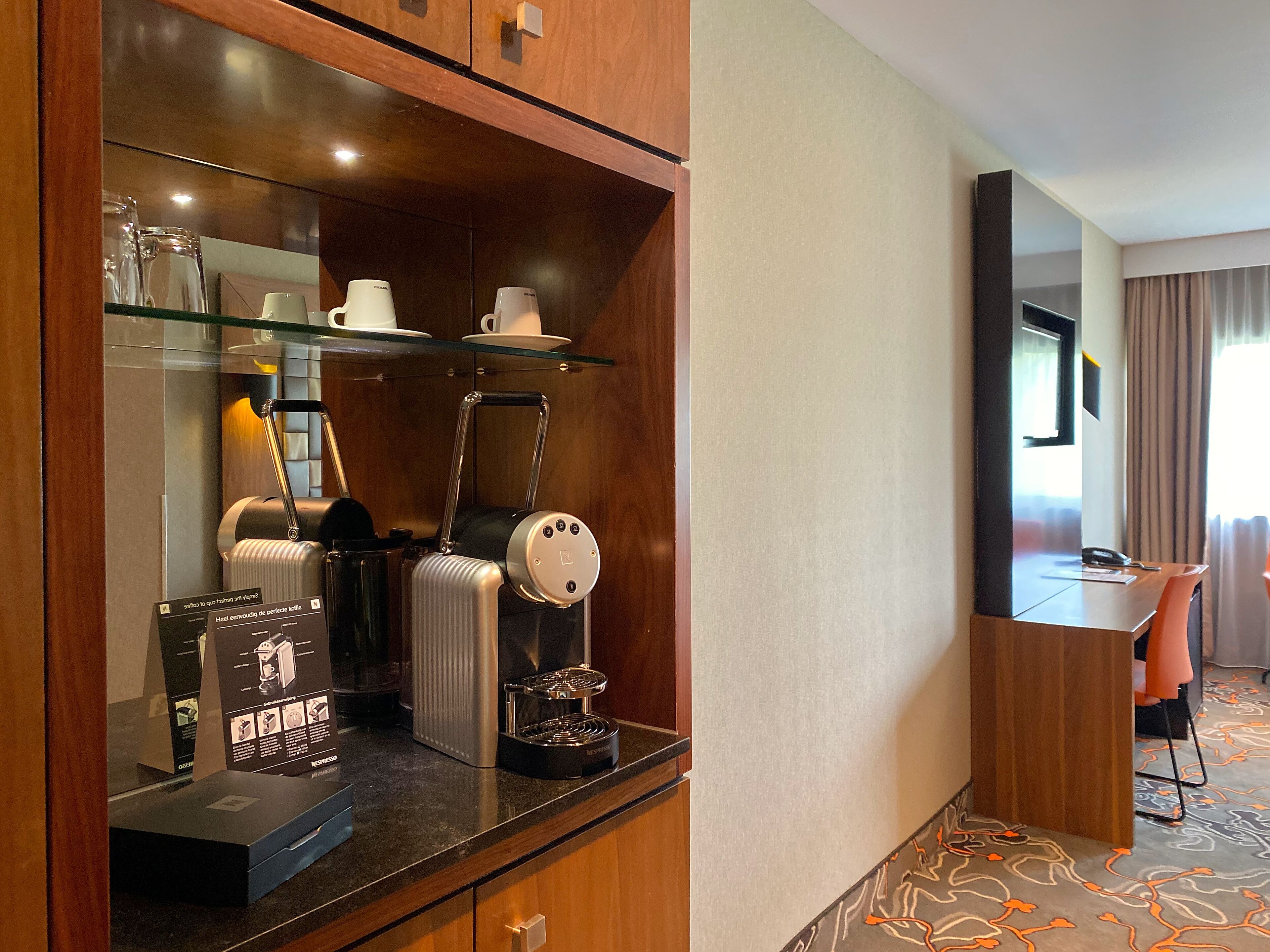 comfort room, 2 single beds | coffee and/or coffee maker