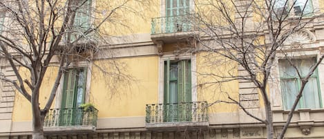 Façade de l’hébergement