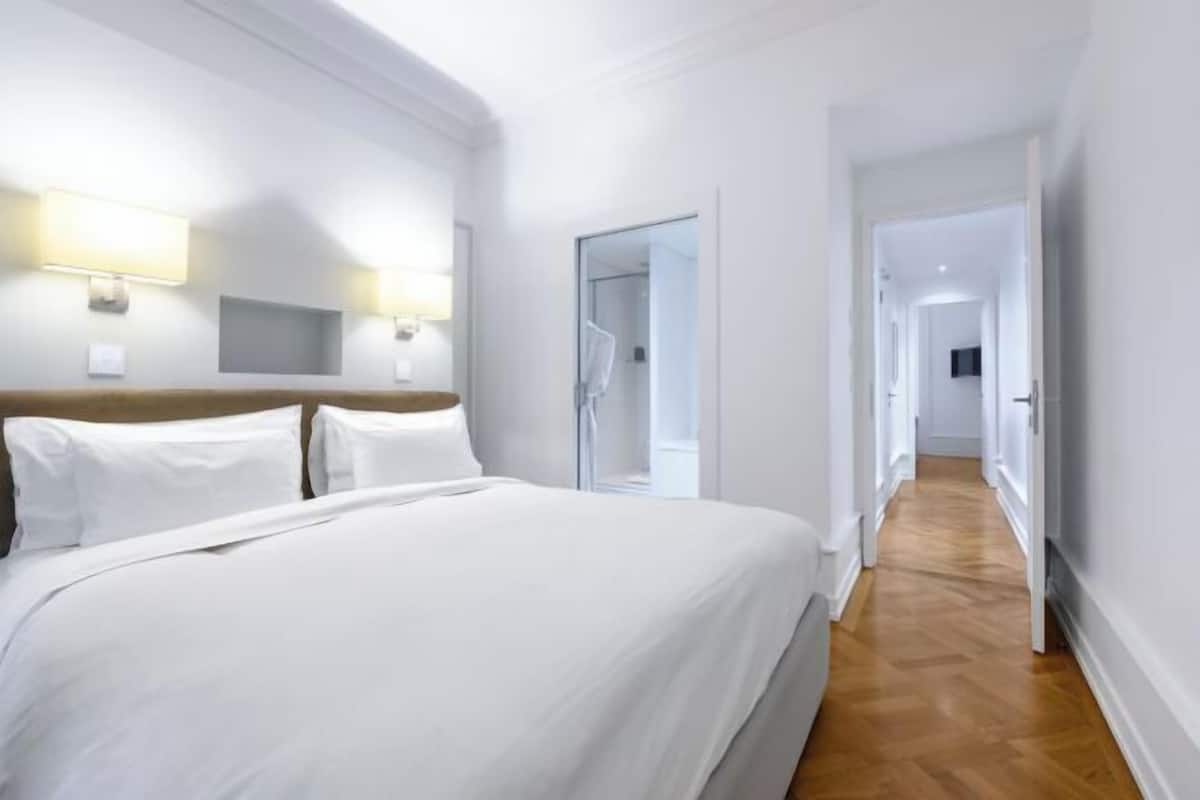 1 bilik tidur, cadar Frette Itali, peralatan tempat tidur premium