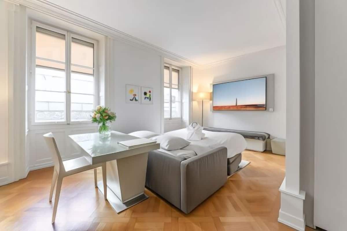1 habitación, sábanas italianas Frette y ropa de cama de alta calidad
