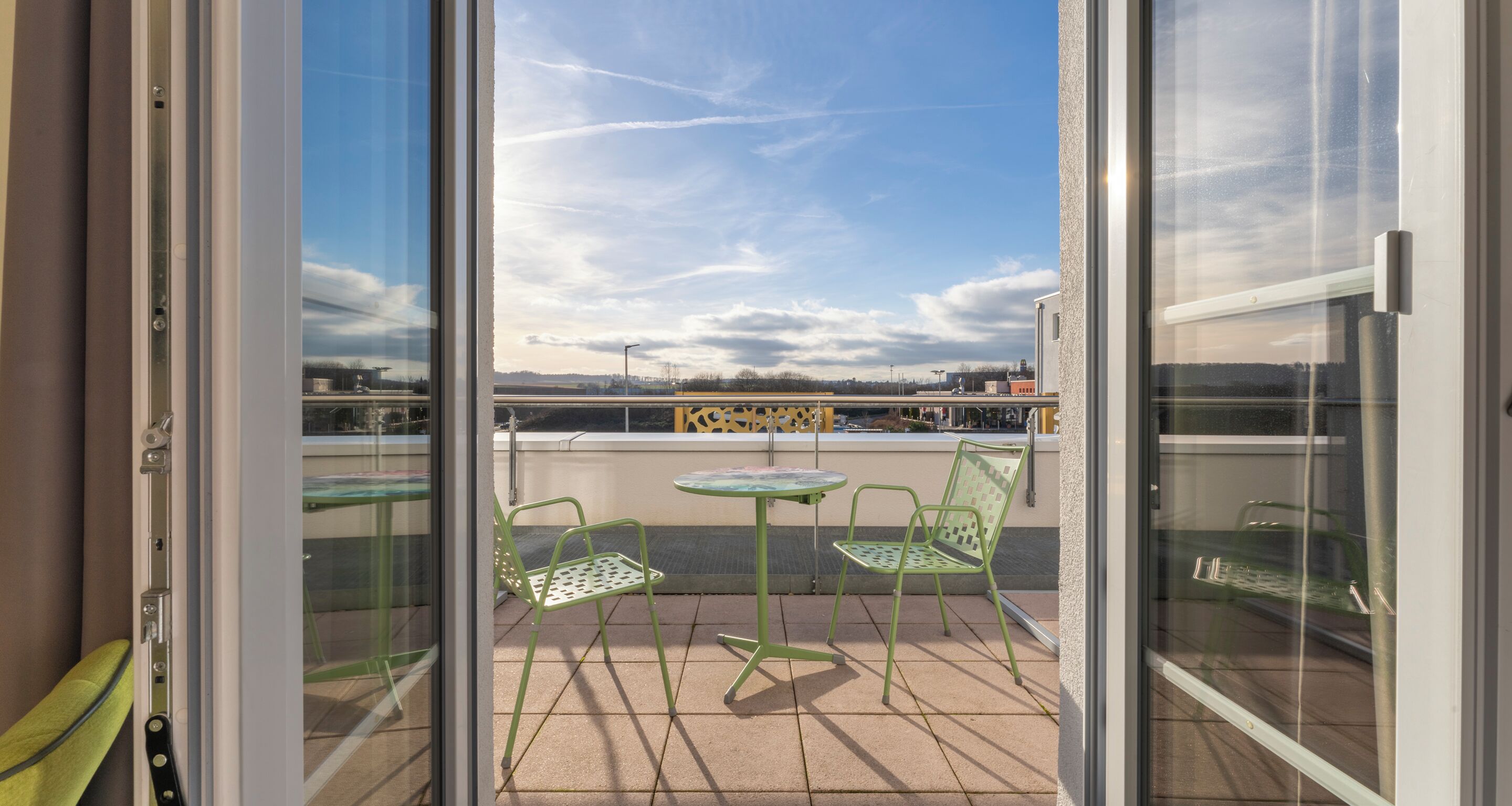 Komfort Doppelzimmer mit Balkon | Balcony view