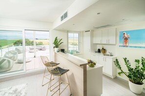 Pillowtop beds, in-room safe, blackout drapes, soundproofing