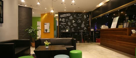 Sala de estar en el lobby