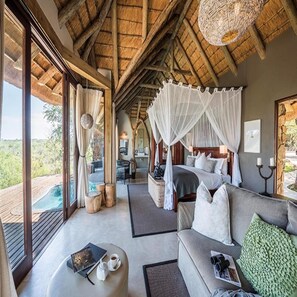 1 bedroom, down duvets, minibar, in-room safe - Leopard Hills (Bushbuckridge)