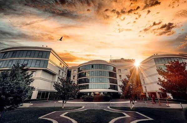 Fassade der Unterkunft