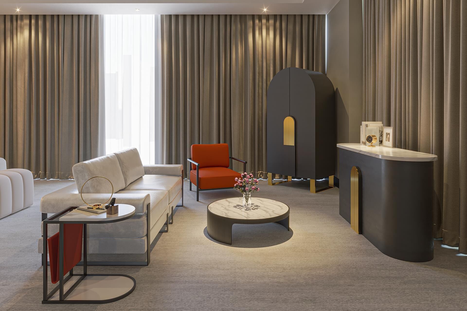 anantara royal suite with pool | 1 bedroom, minibar, in-room safe, individually furnished