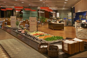 Gratis frukostbuffé varje dag