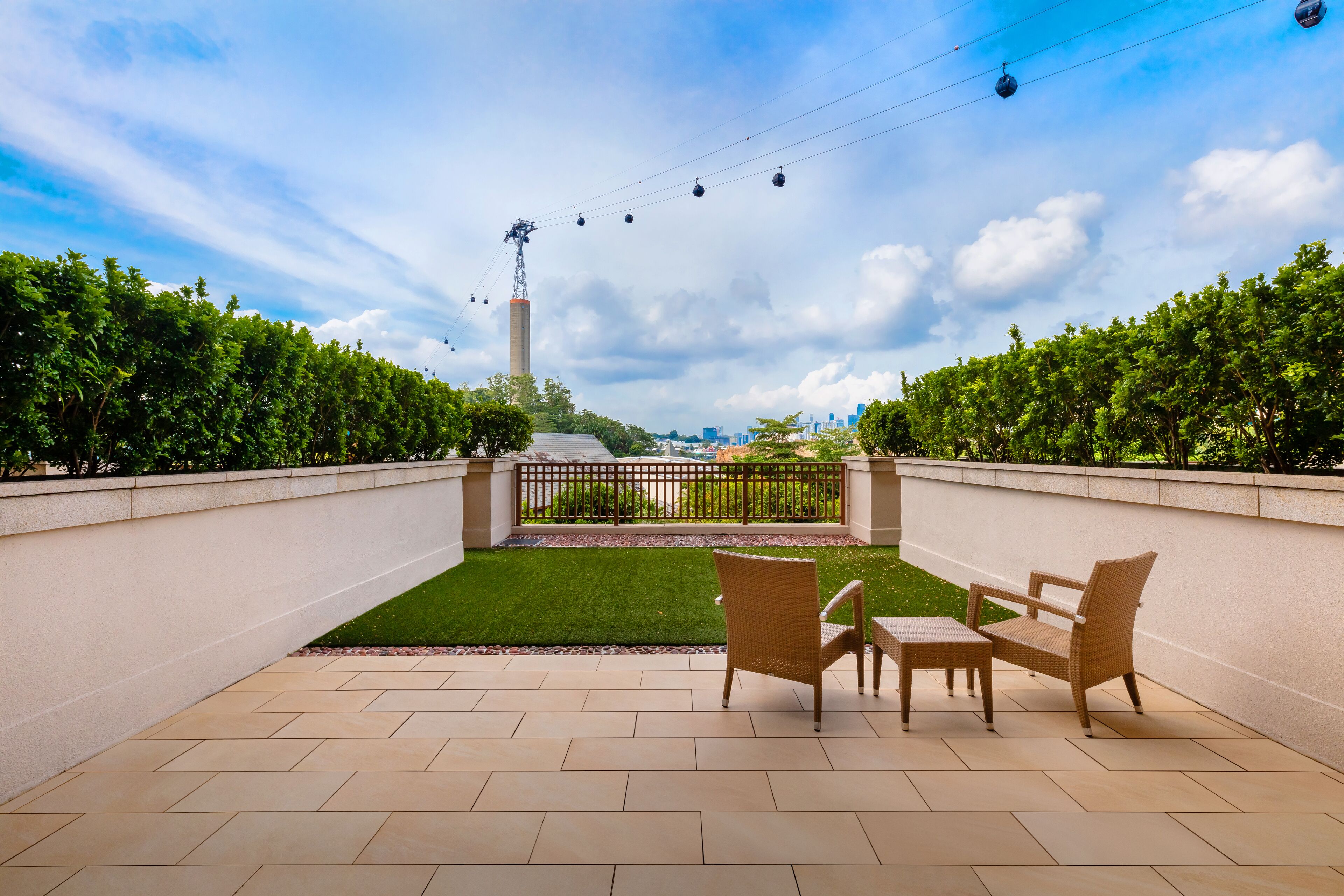 Vista desde la habitación