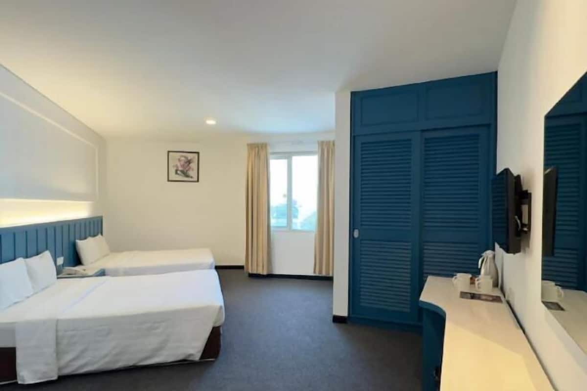 1 sovrum, minibar, gratis wi-fi och sÀngklÀder