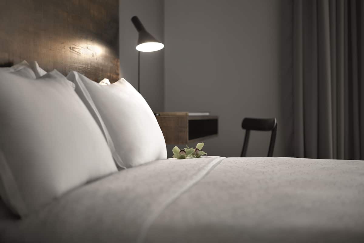 In-room safe, blackout curtains, soundproofing, iron/ironing board