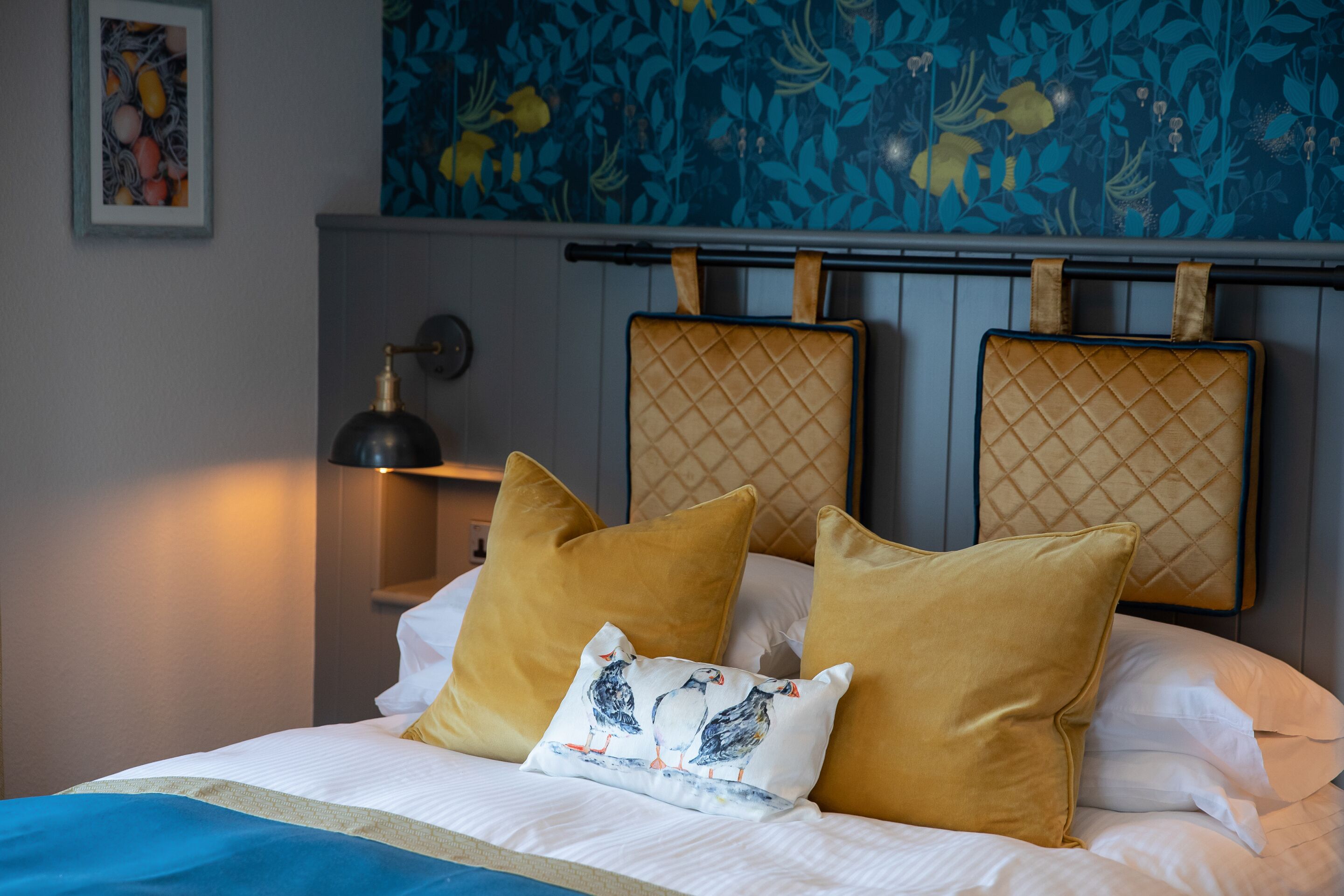 Deluxe Double Room, Ensuite | Egyptian cotton sheets, premium bedding, desk, laptop workspace