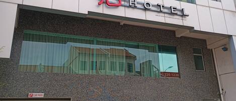 Fassade der Unterkunft