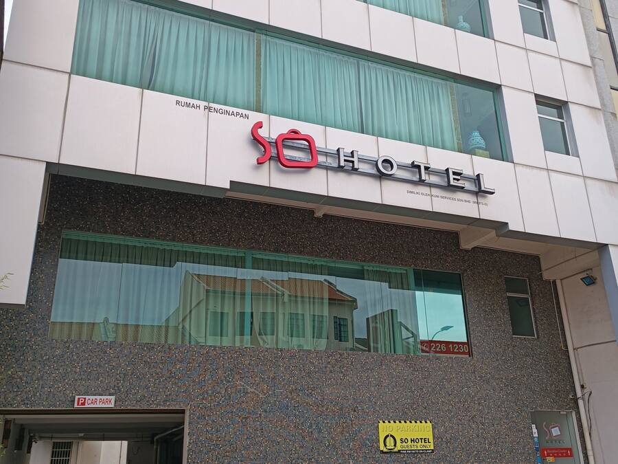 Fachada del alojamiento