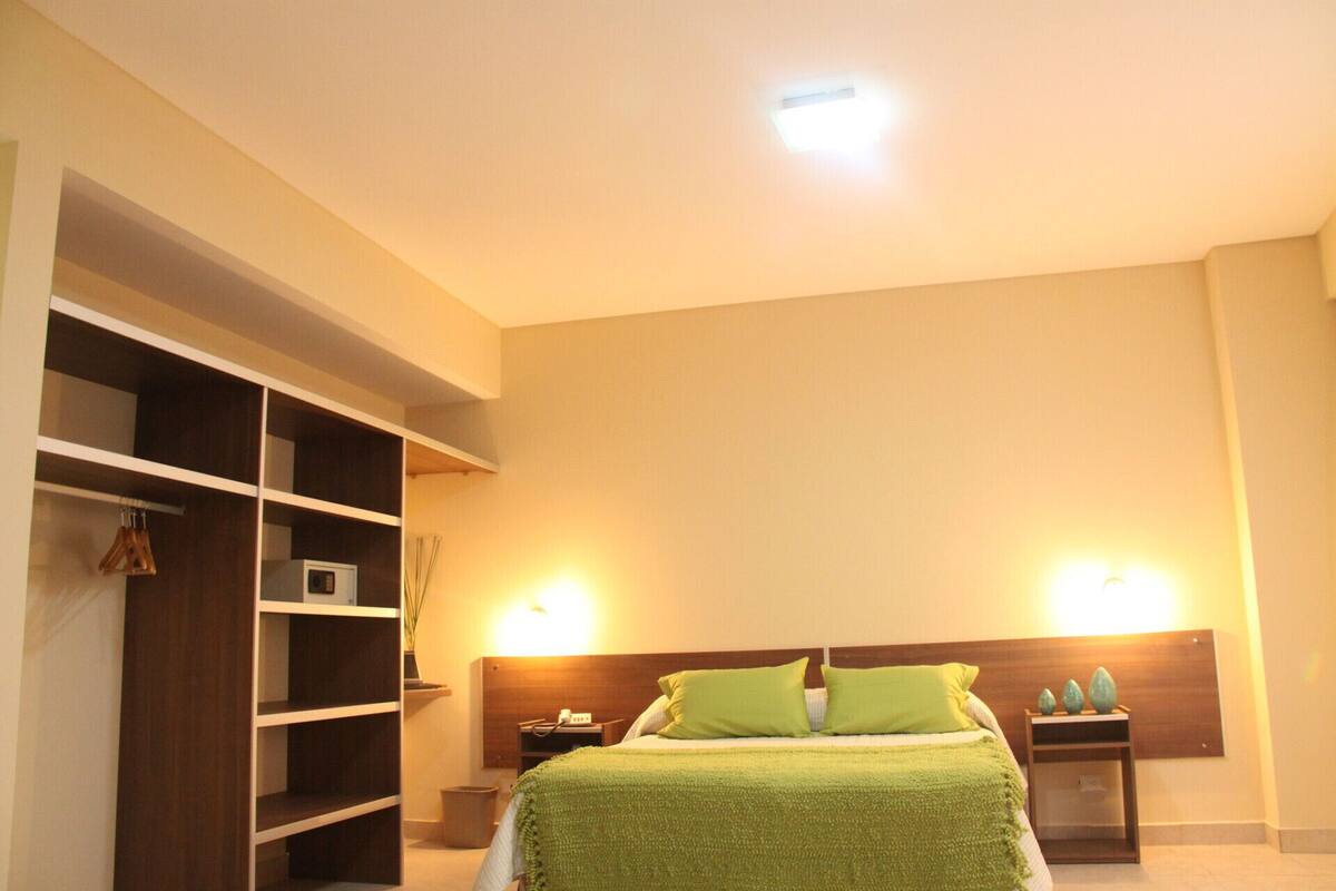 Minibar, desk, cribs (free), rollaway beds (surcharge)