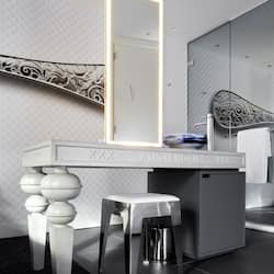 Deluxe Room, 1 King Bed, Garden View (Large) | Bathroom | Designer toiletries, hair dryer, bathrobes, slippers