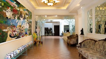 Interior entrance