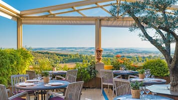 Breakfast, lunch, dinner served; French cuisine, garden views