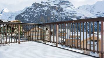 Blick von der Unterkunft