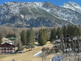 Blick auf die Berge