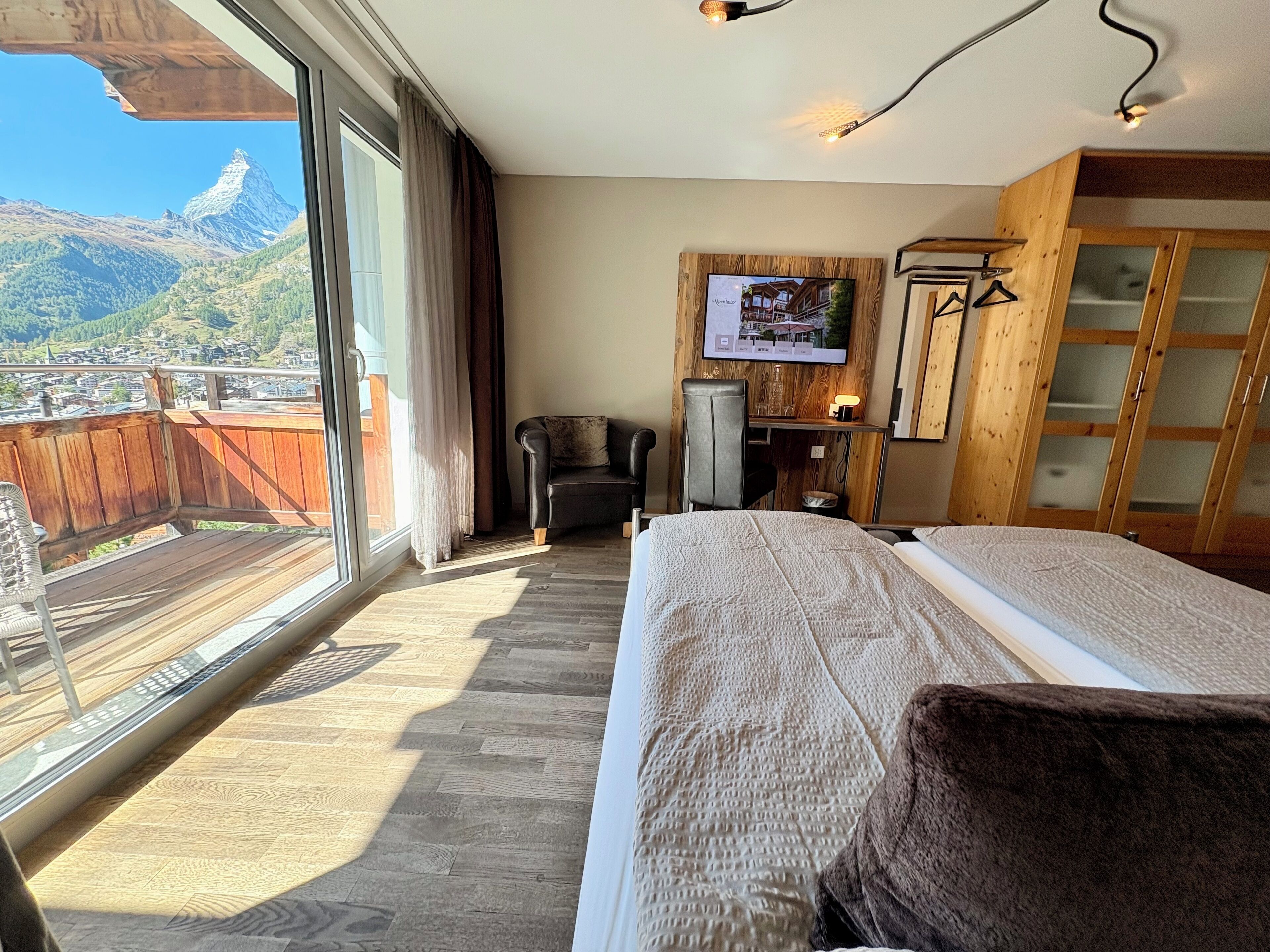 Dobbeltrom, fjellutsikt | Romfasilitet