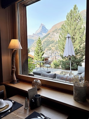 Frokostbuffé er inkludert hver dag