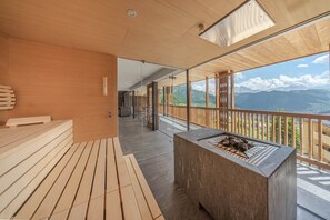 Sauna, steam room - Nature Hotel Delta (Corvara in Badia)