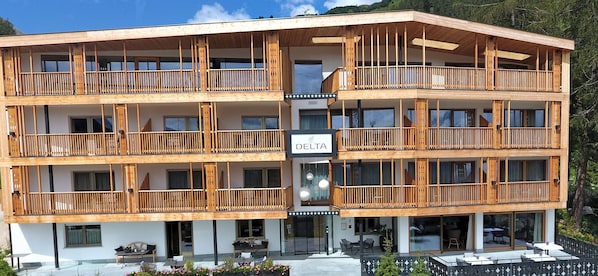 Façade de l’hébergement