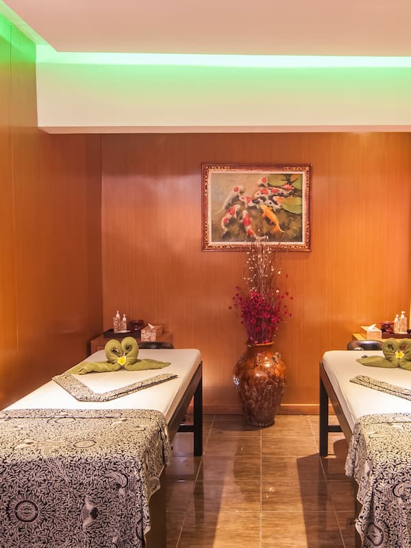 Body treatments, body scrubs, facials, manicures and pedicures