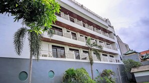 Fassade der Unterkunft