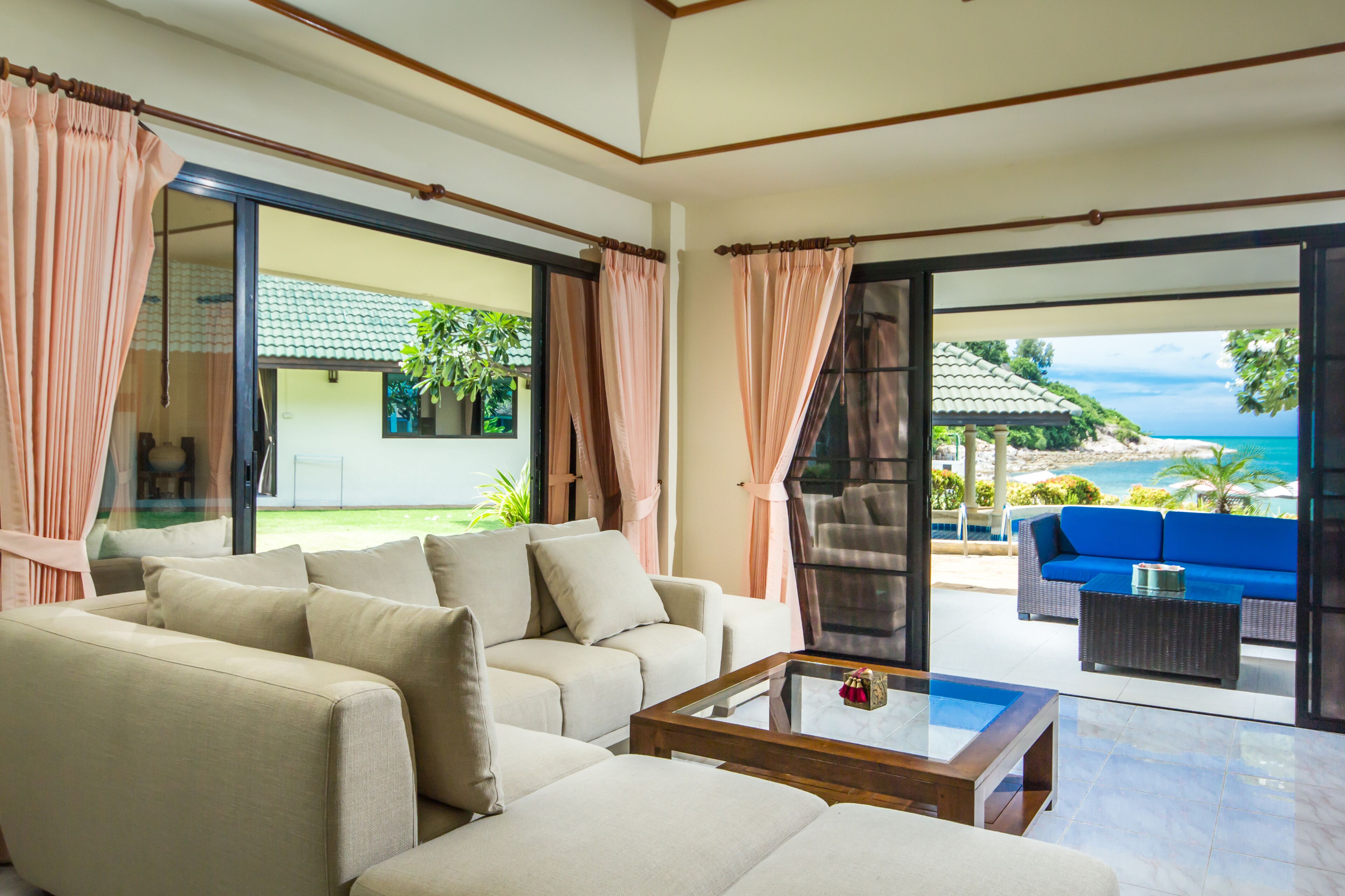 5 bedrooms beachfront exclusive grand villa deluxe | view from room