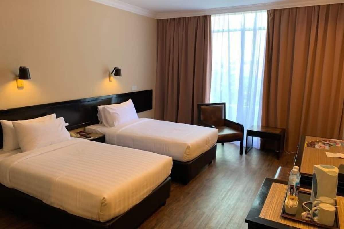 In-room safe, iron/ironing board (on request), WiFi (free), alarm clocks