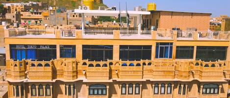 Fassade der Unterkunft