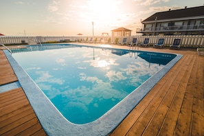 Seasonal outdoor pool