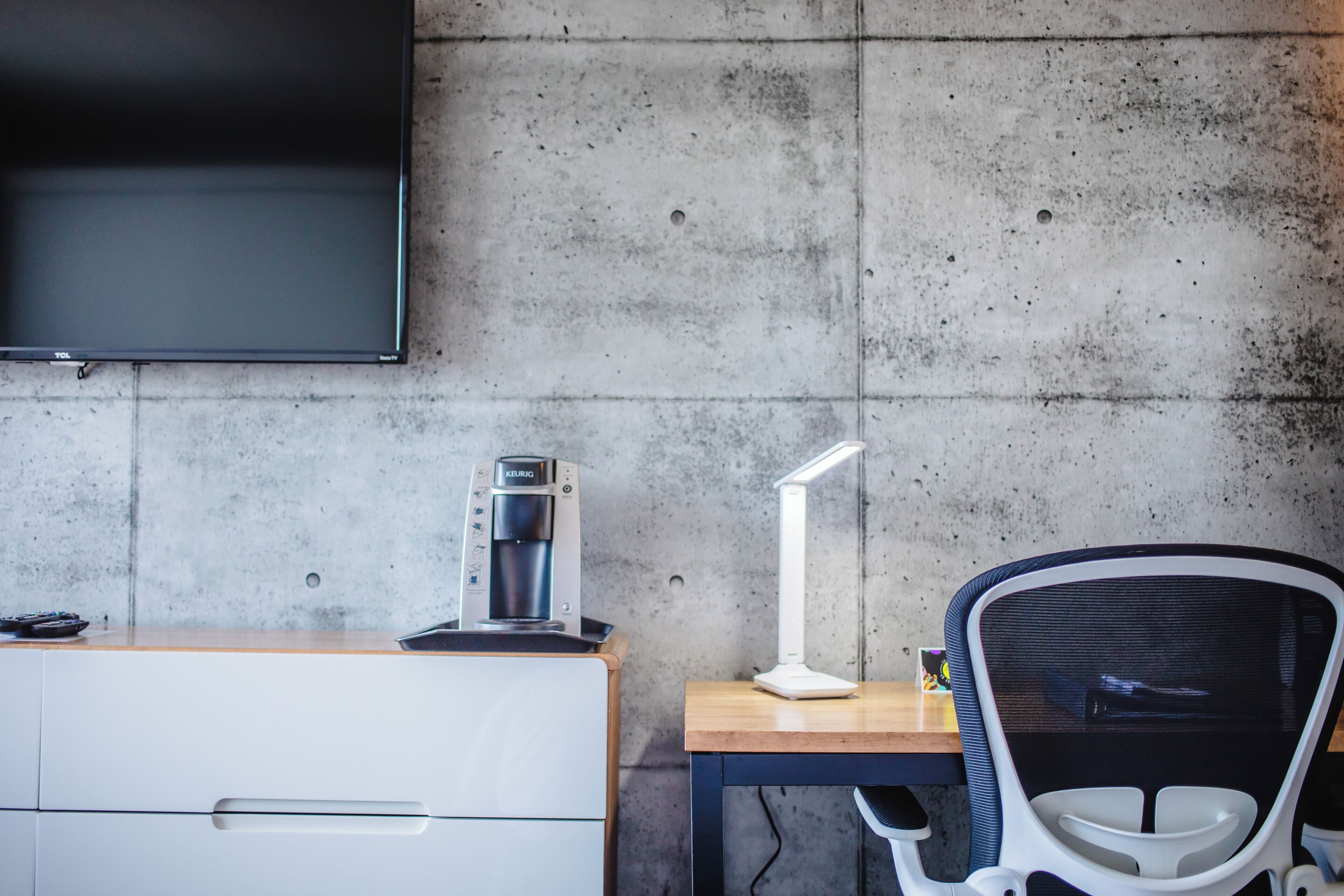 1 bedroom, desk, blackout curtains, iron/ironing board