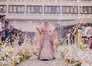 야외 결혼식 공간