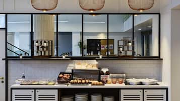Daily to-go breakfast for a fee