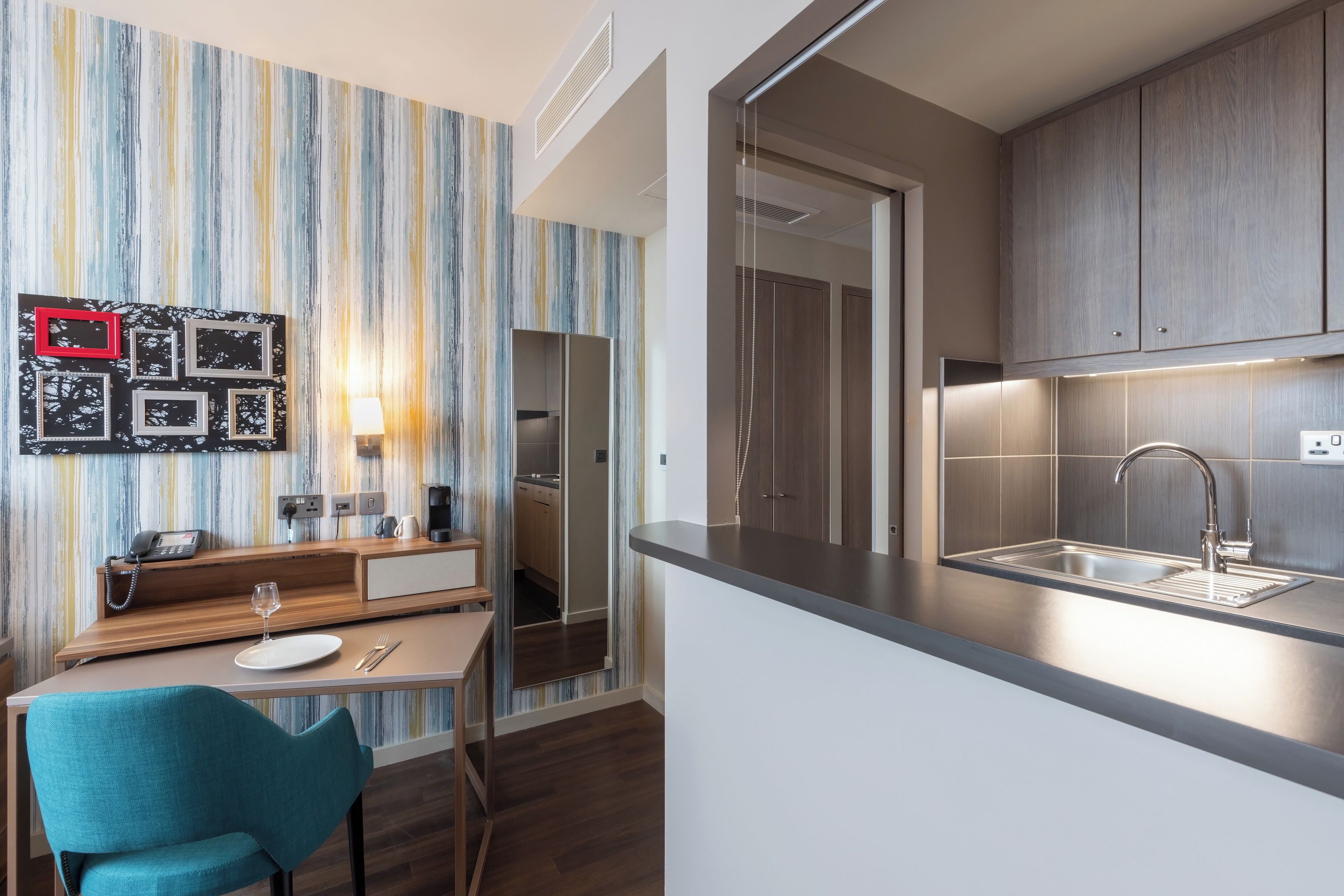 開放式客房, 1 張標準雙人床 | 客房內保險箱、書桌、筆電工作空間、遮光布/窗簾