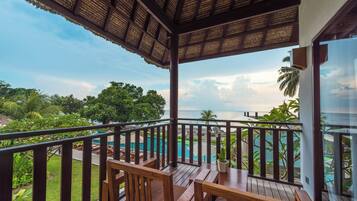 Doppelzimmer, Meerblick | Minibar, Zimmersafe, Schreibtisch, Bügeleisen/Bügelbrett