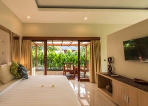 Phòng Suite, 1 giường cỡ king và sofa giường, quang cảnh vườn | Quang cảnh từ phòng