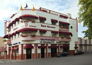 Fassade der Unterkunft