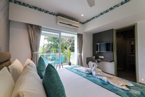 Deluxe-Zimmer | 1 Schlafzimmer, Zimmersafe, Schreibtisch, Verdunkelungsvorhänge