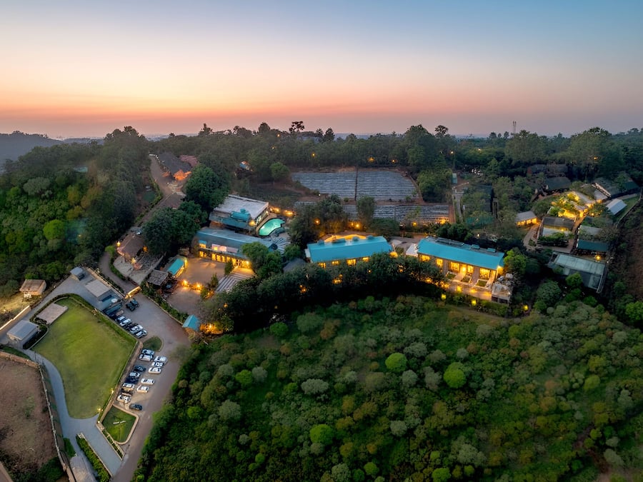 Pemandangan dari udara