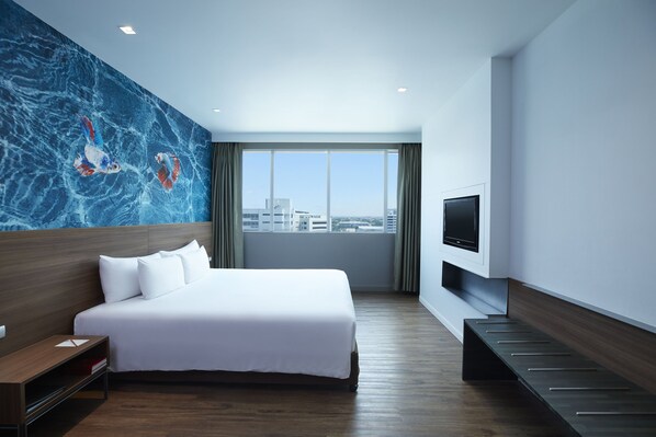 Minibar, in-room safe, blackout curtains, iron/ironing board