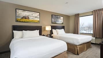 Suite – business | Skrivebord, skrivebord for bærbar PC, blendingsgardiner og lydisolert