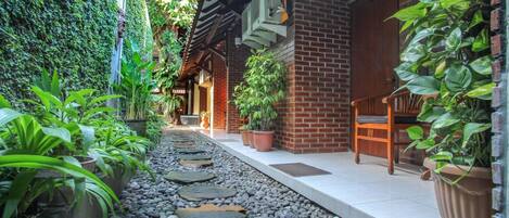 Enceinte de l’hébergement