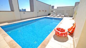 Indoor pool, outdoor pool