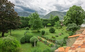 Blick auf den Garten
